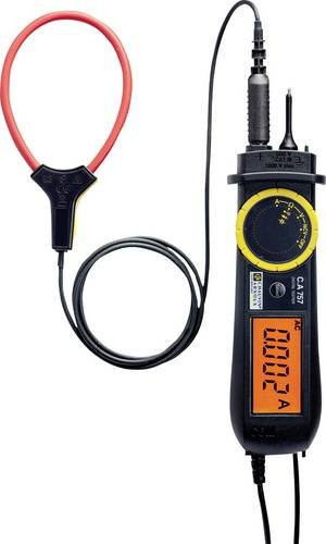 Chauvin Arnoux C.A 757 Multitester CAT III 600V mit LCD-Display in Schwarz - Bild 1