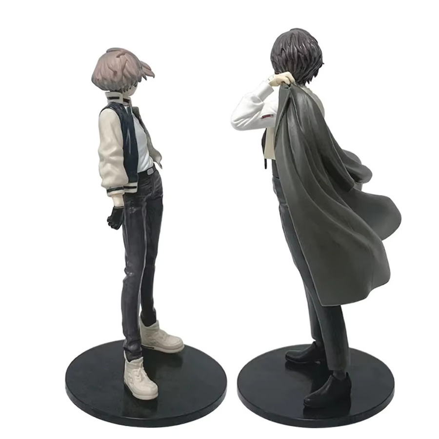 Bandai Bungo Stray Dogs Nakahara Chuya Dazai Osamu Actionfiguren, Kunststoff - Bild 3