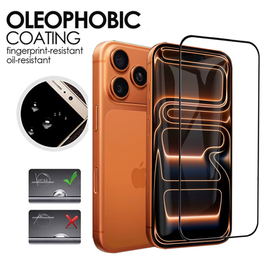 4er-Set Amour Brave Displayschutz aus gehärtetem Glas für iPhone 11 bis iPhone 17 Pro Max, transparent - Bild 5