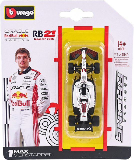 Bburago Red Bull Racing F1 2025 RB21, Automodell, 1:64, ab 14 Jahren - Bild 1
