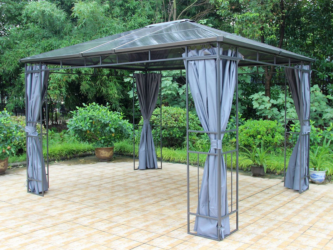 GRASEKAMP Hardtop Pavillon in Limone, B/T: 300 x 300 cm - Bild 2