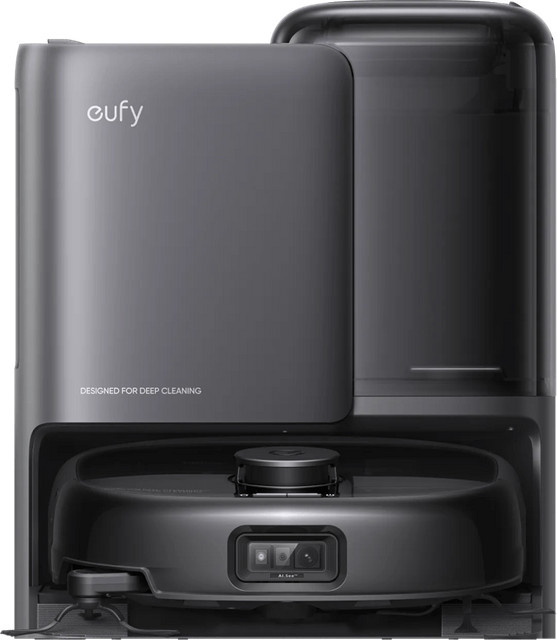 eufy Omni E25 Saug- und Wischroboter mit App-Steuerung und Matter Unterstützung in Schwarz - Bild 1