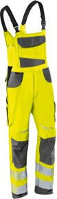 Kübler Latzhose REFLECTIQ PSA Form 3207 in Warngelb/Anthrazit/Schwarz mit Cordura - Bild 1