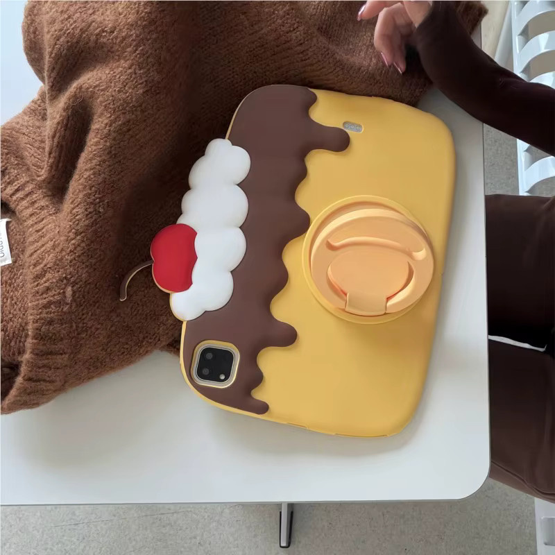 Kreative 3D-Kuchenständer-Hülle für Apple iPad Mini 6 7, iPad Air 4 5, iPad Pro 11 und iPad 7 8 9.7 10.2 10.5 in Multicolour - Bild 4