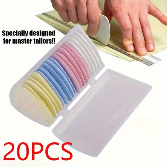 Löschbares Kreidestift-Set in Multicolour für Patchwork, DIY-Nähen und Stoffmarkierungen - Bild 1
