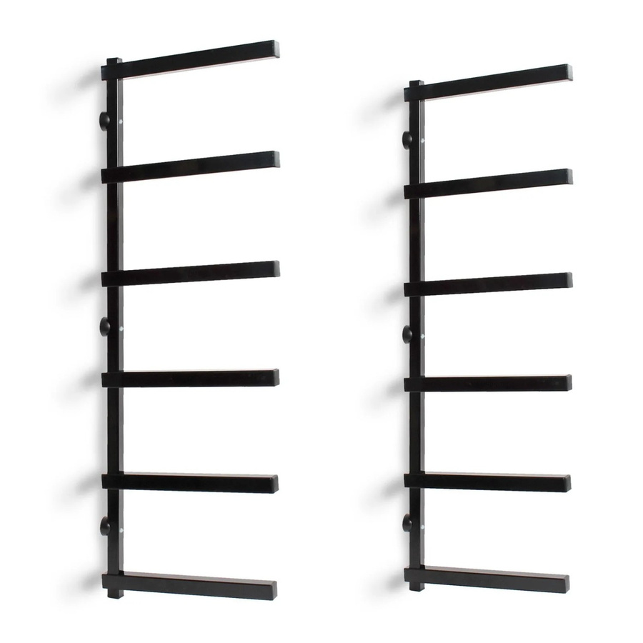 Xpotool Schwerlastregal aus Metall mit 6 Ebenen in Schwarz für Werkstätten und Garagen, B/T/H: 102,5 x 34,0 x 30,0 cm - Bild 2