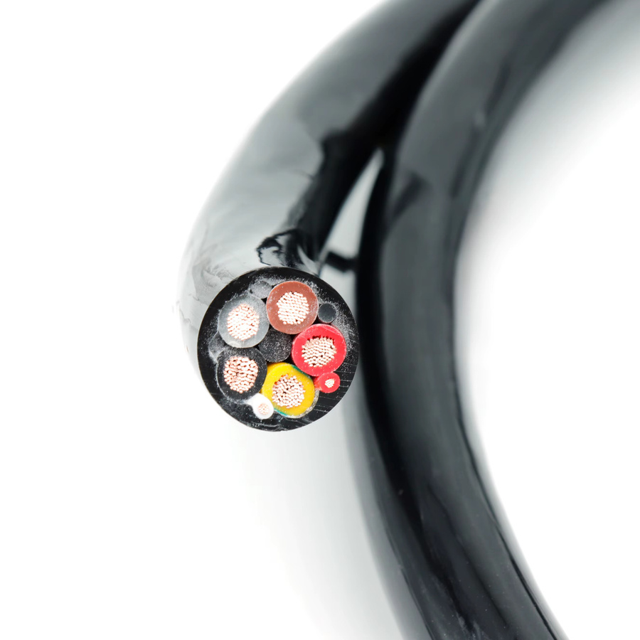 H07bz5 F5G6 EVC Einphasiges Mehrleiter-Ladekabel für Elektrofahrzeuge in Schwarz - Bild 5