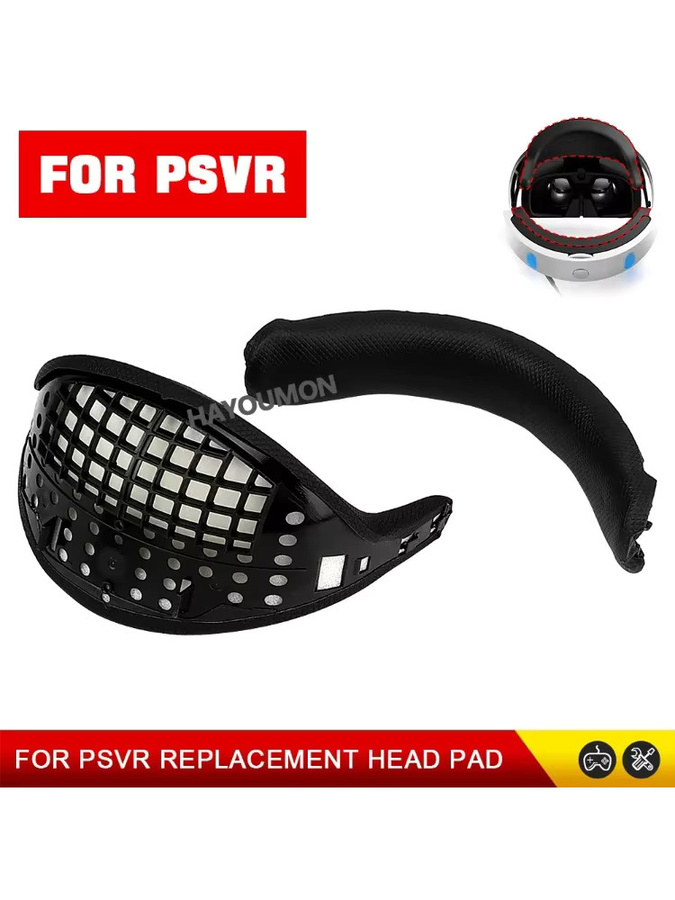 Pogopirate Kopfbandpolster für PSVR Gen1 in Schwarz zur Reduzierung von Kopfdruck als komfortables VR-Zubehör - Bild 7