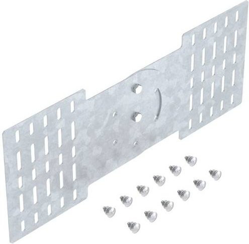 OBO Bettermann Verbindungselement 6083210 aus Metall in Silber, 2 Stück - Bild 1