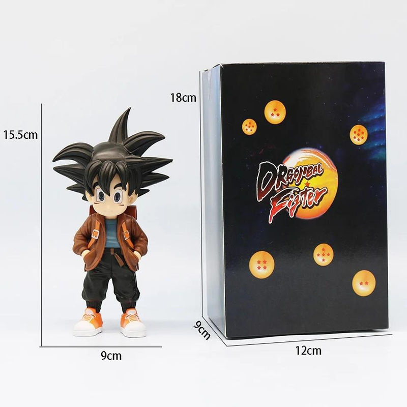 Fashnics Dragon Ball Z Anime Figur Son Goku als Sammlermodell aus PVC, Multicolor, Höhe: 15 cm - Bild 2