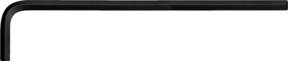 KS Tools Innensechskant-Winkelstiftschlüssel aus gehärtetem Stahl, schwarz, 1/8" (3,175 mm) - Bild 1