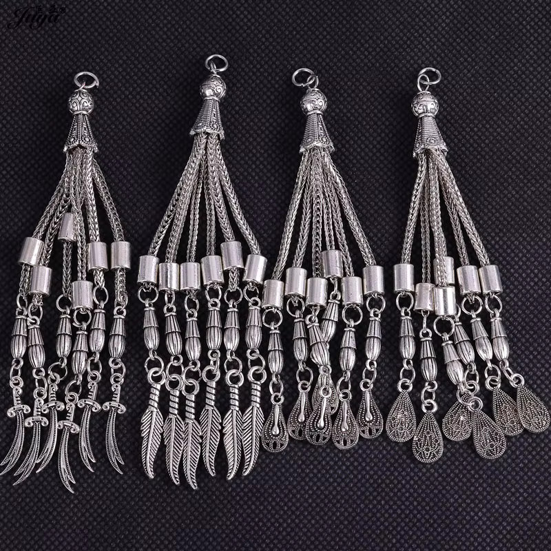 Juya Anhänger Charms Quaste, Silber, Unisex - Bild 2