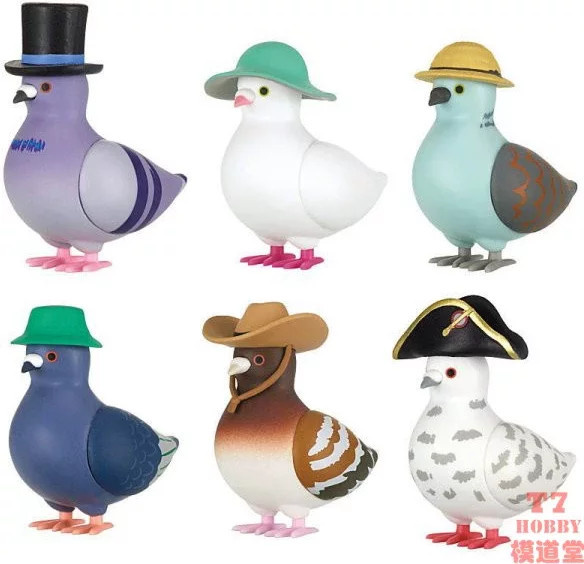 Kitan Club Gentleman Tauben-Vogel-Cap, Mini-Figur, Einzelfigur - Bild 1