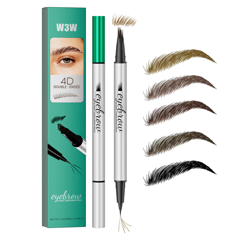 W3W 2-in-1 Augenbrauenstift & Eyeliner, wasserfest - Bild 5