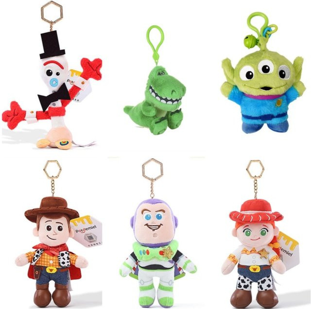 Potdemiel Toy Story Charaktere Plüschtier, Schlüsselanhänger, Bunt / Mehrfarbig - Bild 1