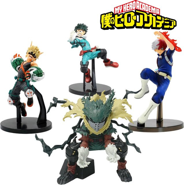 Bandai My Hero Academia Shoto Bakugou Boku Izuku Duke, Actionfiguren, Kunststoff, Bunt / Mehrfarbig - Bild 1