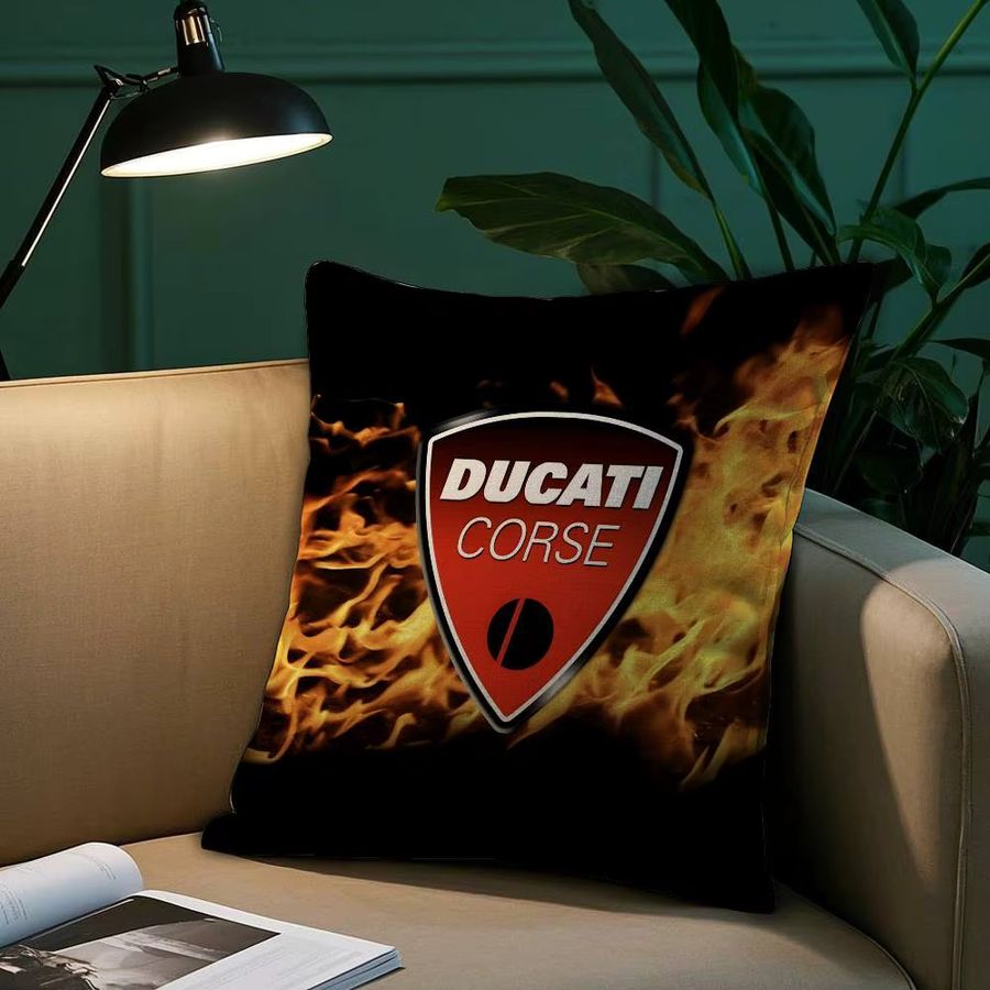 D-DucatiES Italien Kissenbezug aus Plüsch in Multicolor für dein Sofa und deine Heimdekoration - Bild 2
