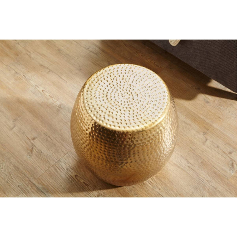 Wohnling Beistelltisch Gold aus Metall in quadratischer Form B/H/T: 42 x 42 x 42 cm - Bild 4