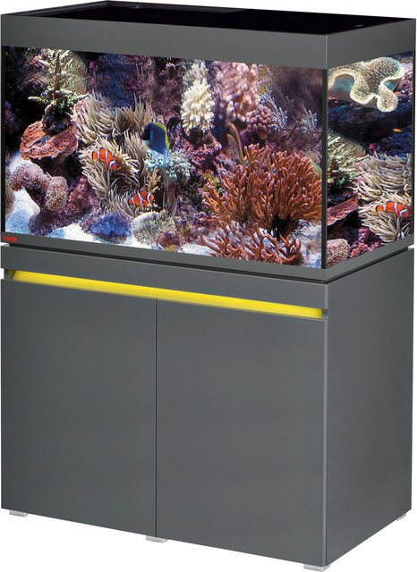 Eheim Aquarium-Kombination Incpiria Marine 330 in Graphit mit Weißglas - Bild 1