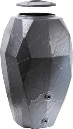 Waterform Regentonne Canyon 310 in Anthrazit im Design antike Amphore