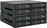 ICY DOCK ToughArmor MB508SP-B Wechselrahmen SATA in Schwarz - Bild 1