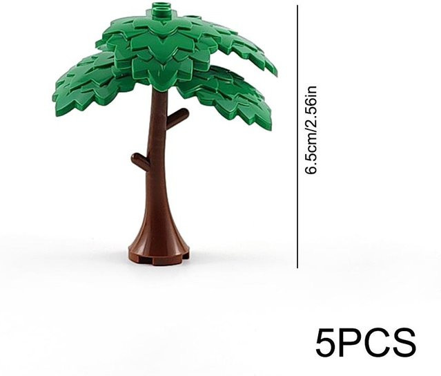 MOC Stadtgarten Baustein Baum, Zubehör, ab 6 Jahren - Bild 1