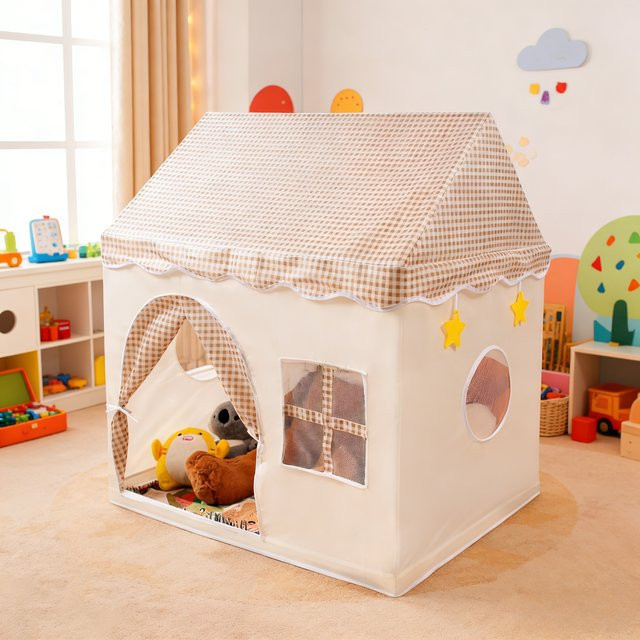 RonHam Kinderspielburg, Spielhaus mit Blumenmuster, Kinder-Spielzelt - Bild 1