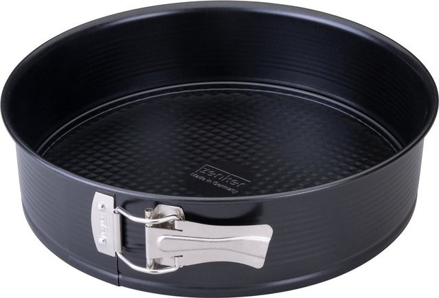 Zenker Springform Perfect Black+ mit Flachboden, Schwarz, Durchmesser: 26 cm - Bild 1