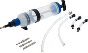BGS Handpumpe 9782 mit Adapter-Satz, transparent, 1500 ml - Bild 1