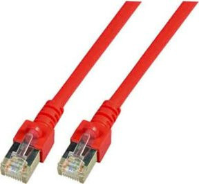 EFB-Elektronik Patchkabel Cat.5e SF/UTP EC5000 Ethernet/LAN mit 2x RJ45, rot, Länge: 2 m - Bild 1