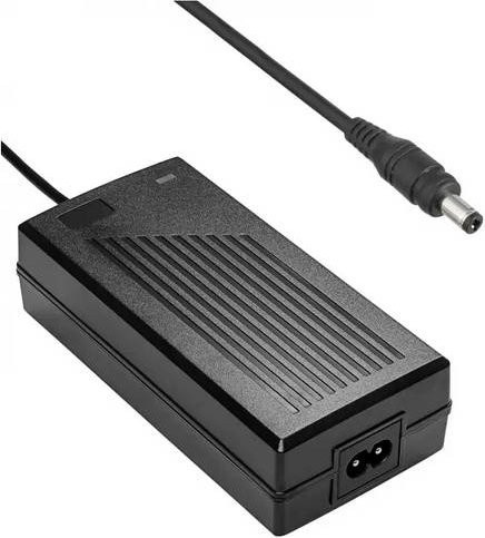 Akyga AK-EV-14 E-Bike-Akku Ladegerät in Schwarz mit Barrel-Plug - Bild 1