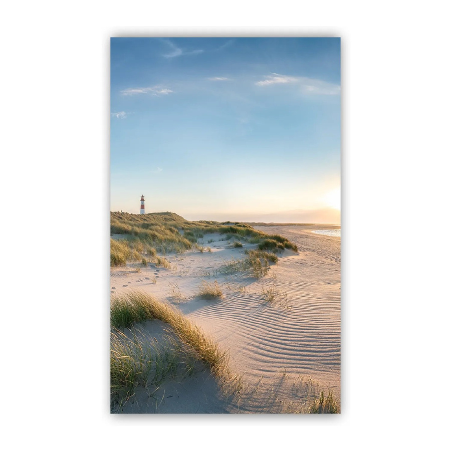 Walllux Duschrückwand Nordsee Alu-Verbund in Multicolor, B: 150 cm, H: 255 cm, Stärke: 3 mm - Bild 1