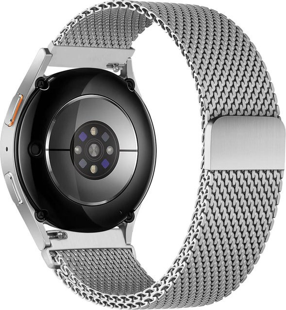 Uhrenarmband Milanaise, Magnetisch, Silber, Unisex - Bild 1