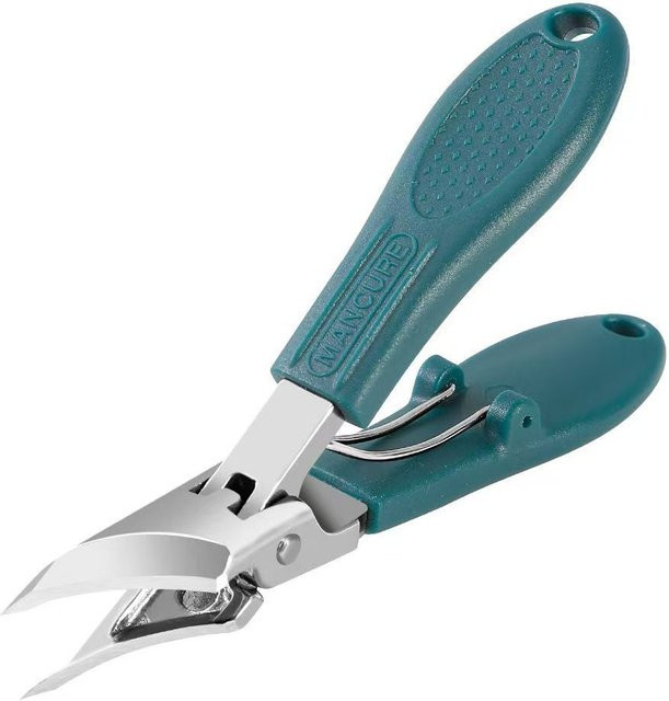 Ouriner Nagelknipser mit Adlerzahn, Edelstahl, 25° abgeschrägte Klinge - Bild 1