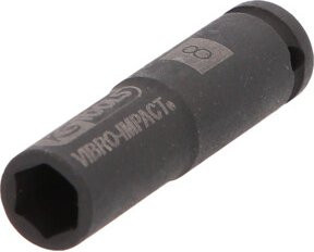 KS Tools Schlagschraubernuss lang 1/4 Zoll 8mm Schwarz - Bild 1