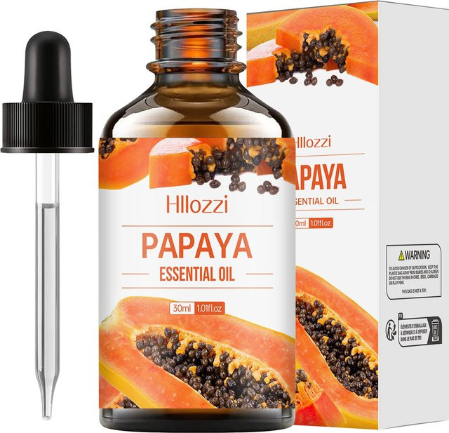 Hllozzi Papaya Ätherisches Öl, 30 ml, Unisex, für Haare - Bild 1