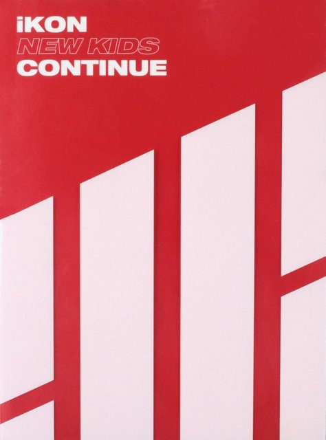 iKON Mini-Album NEW KIDS: CONTINU CD von YG Entertainment, K-Pop Album 2018, Rot - Bild 1