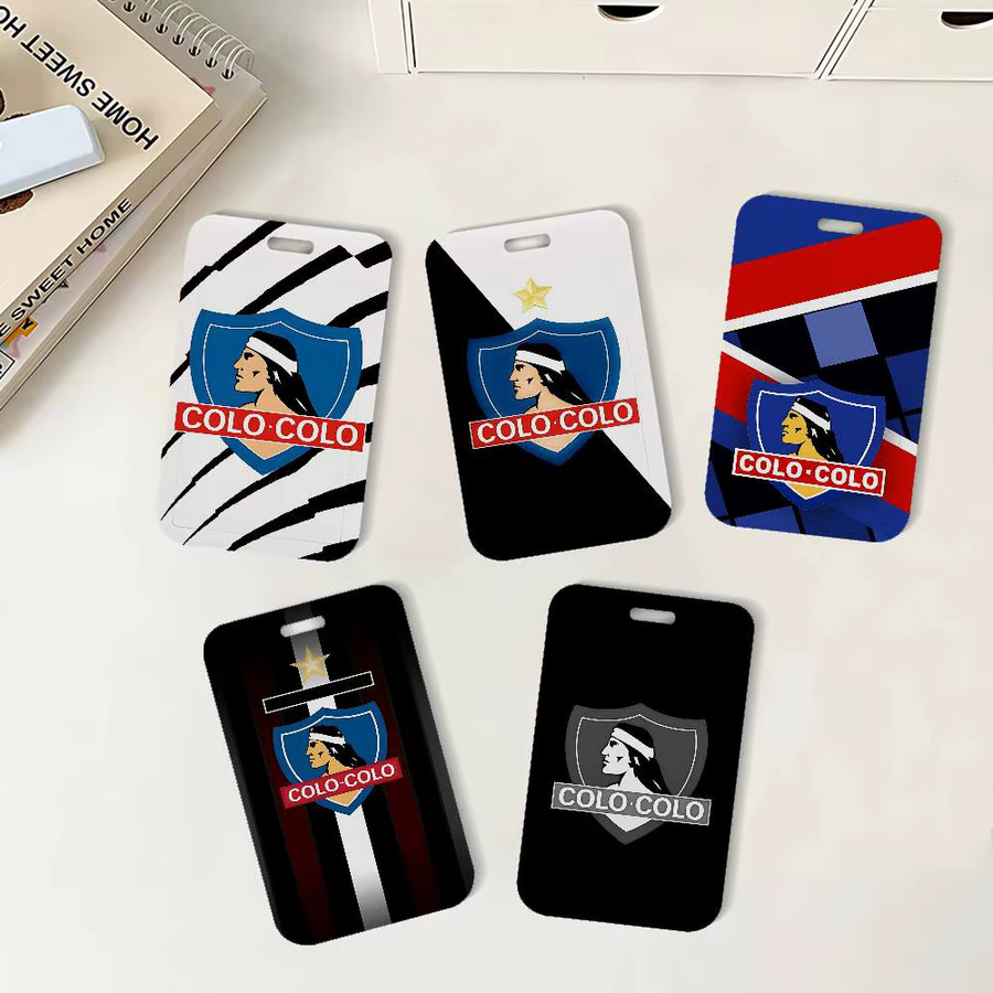 Cooler C-COLO-C-COLO Logo-Ausweishalter mit Umhängeband aus Kunststoff, Mehrfarbig - Bild 2