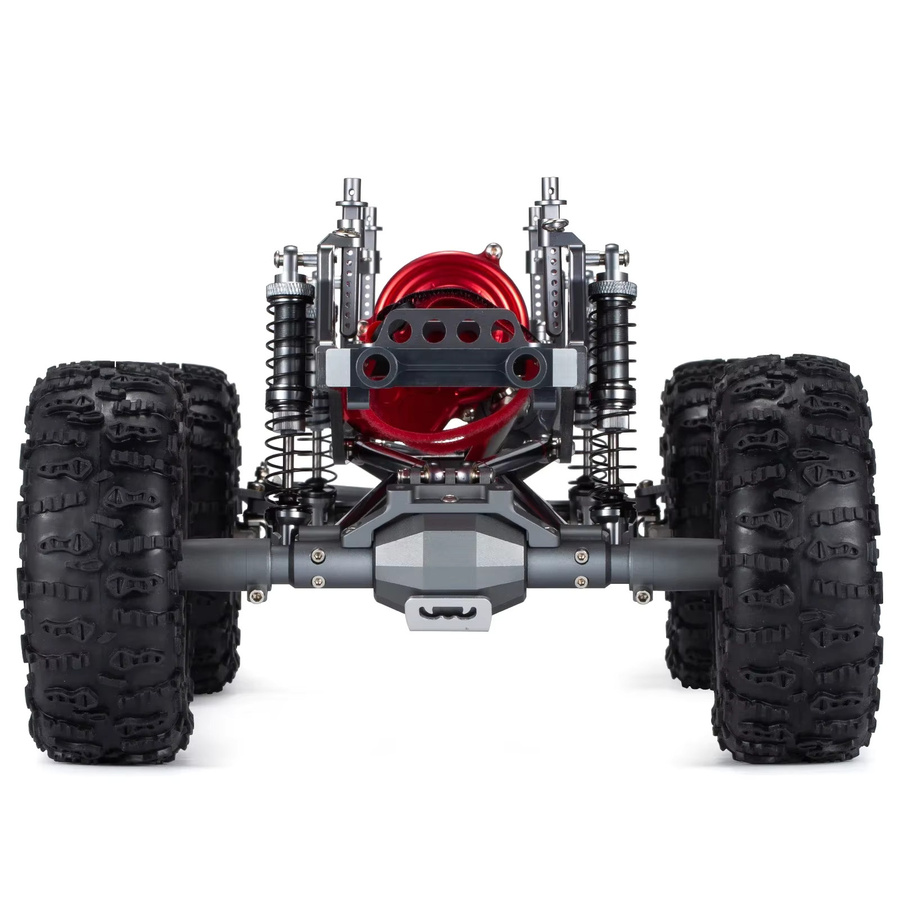 RC Crawler 1:10, Offroad-Truck, Vollmetall-Chassis-Kit, Räder - Bild 2