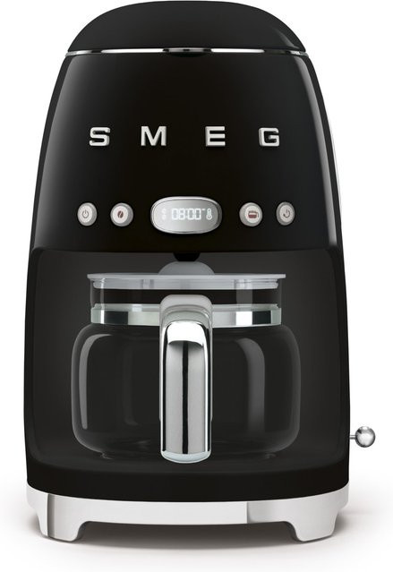 Smeg Filterkaffeemaschine DCF02BLEU Schwarz - Bild 1