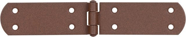 GAH Alberts Kistenband Piano Hinge aus Stahl in Rostbraun, B: 195 mm, T: 35 mm, H: 2 mm - Bild 1