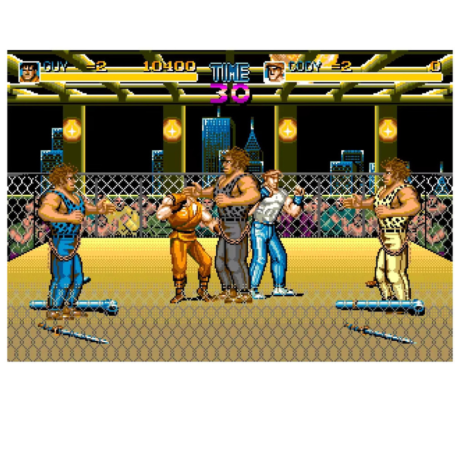 Final Fight MD Patreon Edition v0.89b 16-Bit-Spielkarte für Mega Drive in Multicolor - Bild 2