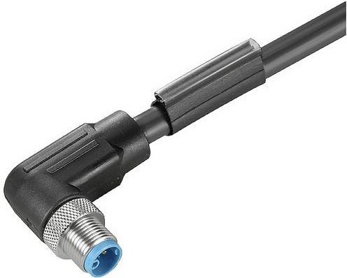 Weidmüller Sensor-Aktor-Steckverbinder 2455230500 konfektioniert, 5-polig, Schwarz - Bild 1