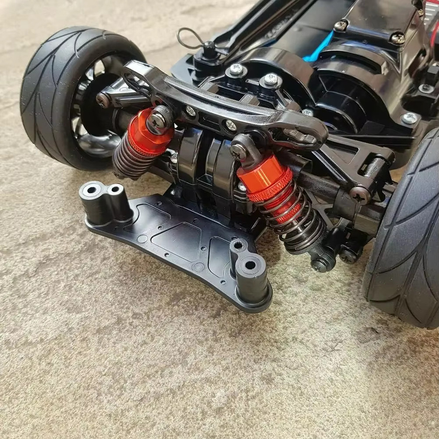 Tamiya Stoßdämpfer-Set, Metall, 60mm, Rot - Bild 2