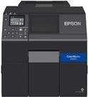 Epson ColorWorks CW-C6000Ae Farbetikettendrucker mit Tintenstrahltechnologie, Rollendruck für 11,2 cm Rollen, 1200 x 1200 dpi, USB 2.0 und LAN, inklusive Cutter - Bild 1