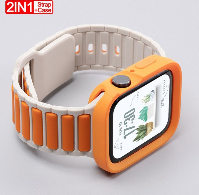 Geekthink Uhrenarmband Silikon, TPU-Hülle, Unisex - Bild 1