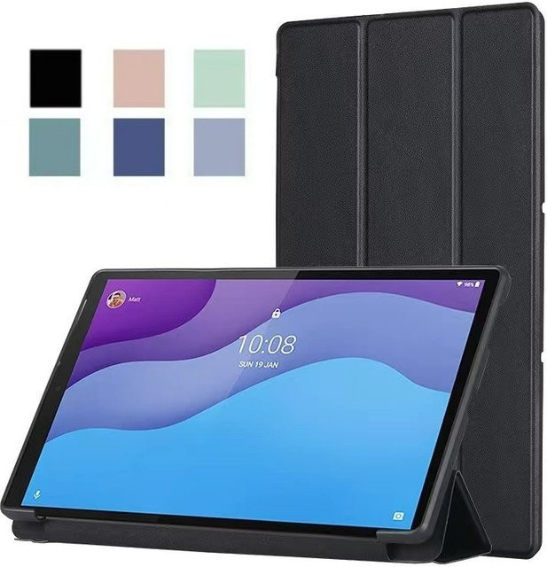 ZNOVAY Smart Cover Hülle für Lenovo Xiaoxin Pad 2022, P11 Pro 11.5, P11 Plus und Tab P11 in Schwarz - Bild 1