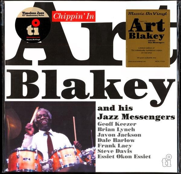 Art Blakey & The Jazz Messengers - Chippin' In LP Schallplatte von Music On Vinyl, Jazz, Schwarz - Bild 1