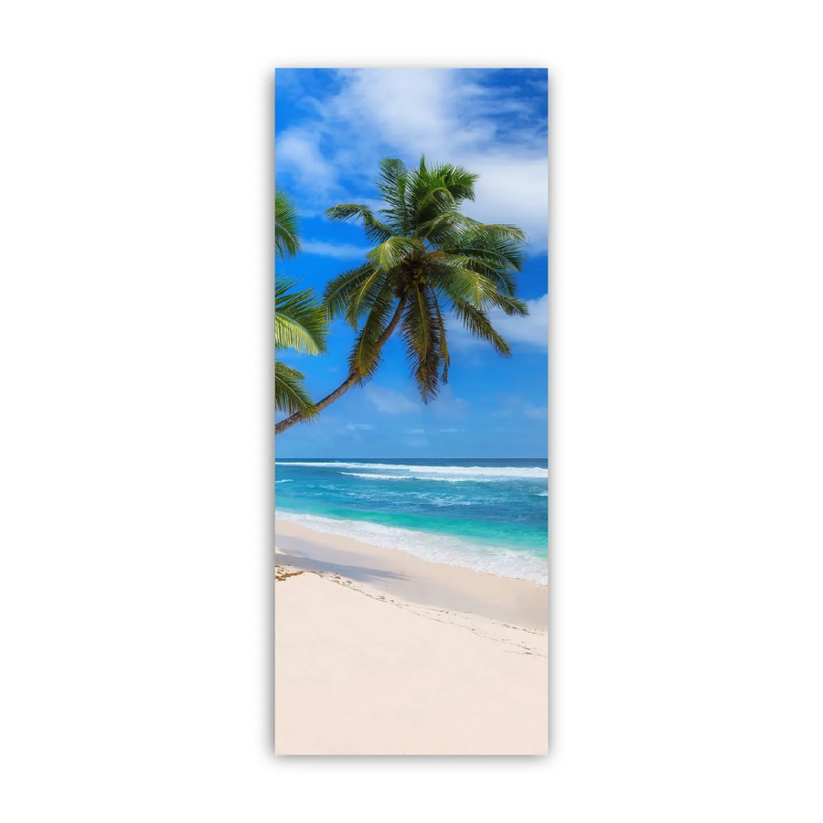 Walllux Duschrückwand Paradies Strand aus Alu-Verbund, B/H: 100 x 255 cm - Bild 2