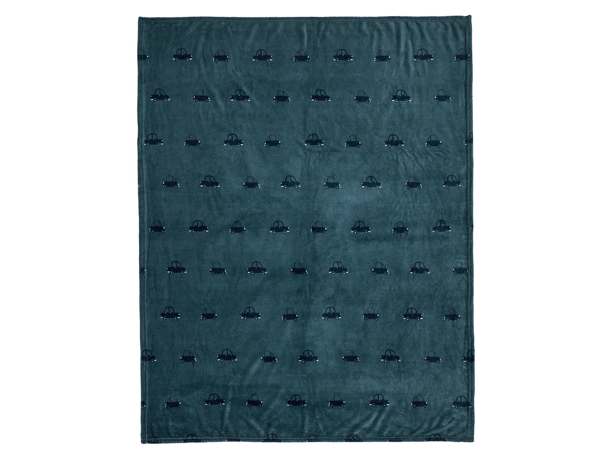 LIVARNO Kuscheldecke aus Polyester in Blau, B/H: 130 x 160 cm - Bild 3